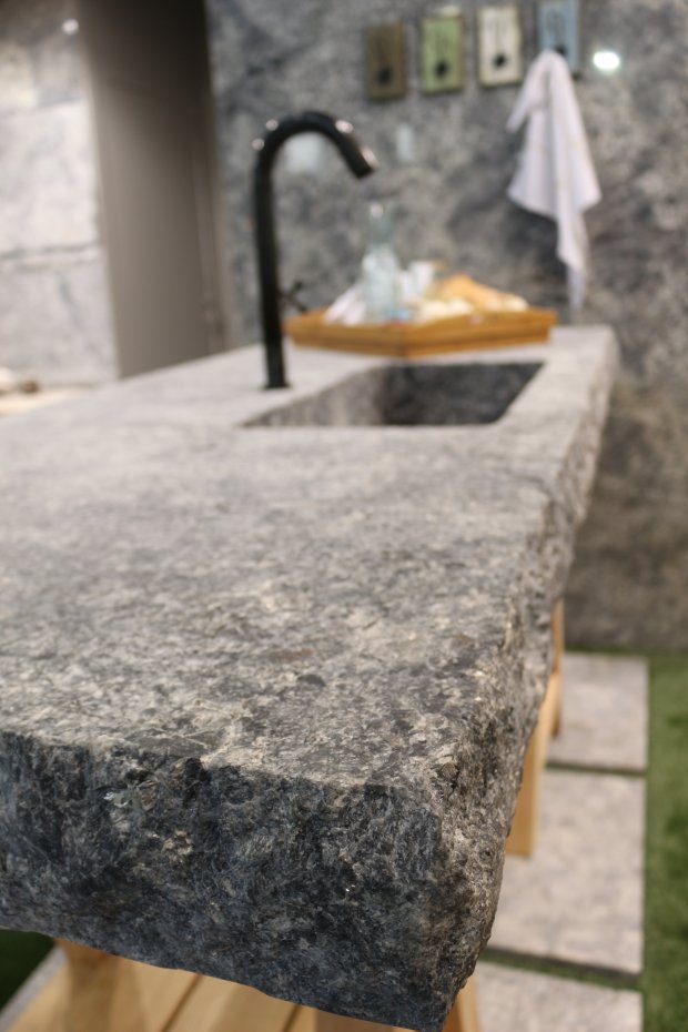  Outdoor kitchen solid in Azul Aran image 